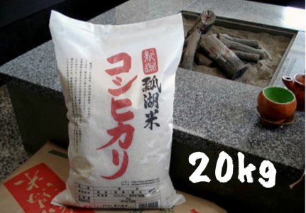 新潟産コシヒカリ「瓢湖米」20kg 関口商店 1N07028