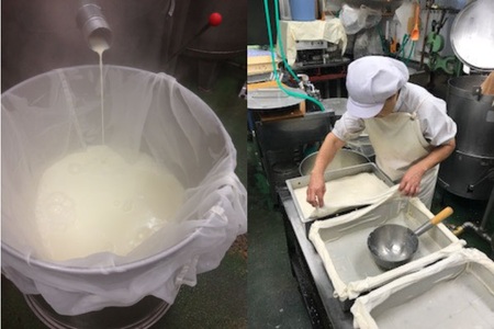 おとうふお揚げセット 豆腐3個 油揚げ2枚×4袋 手造りとうふ てまいら豆 手揚げ 油揚げ 三角揚げ 薄揚げ 京ヶ瀬豆富 まめ工房いとう 【配送日の指定必須】 2M05011