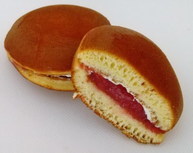 お菓子の龍宝堂 洋風どら焼き 「あがのほほ笑みいちご」 15個 菓子 お菓子 どら焼き いちご 苺 和菓子 2B01016
