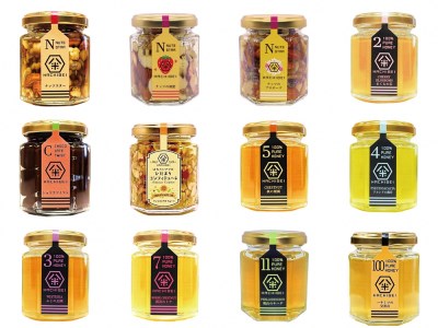 【グッドライフアワード環境大臣賞受賞】HACHIBEI 新潟県産 天然 はちみつ 6本 詰め合わせ セット はちみつ漬け お任せ 八米 ハチミツ 蜂蜜  新潟県 1L03021