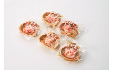 【2026年4月先行受付】佐渡島直送!浜茹で紅ズワイガニ甲羅盛り100g×5パック 蟹ミソ入り ふるさと納税