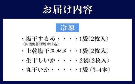 【12月23日決済分まで年内配送】佐渡島いか専門店　いかづくしセット2