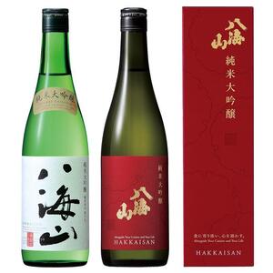 日本酒 八海山 純米大吟醸45%・純米大吟醸 時季限定 720ml×2本 限定品