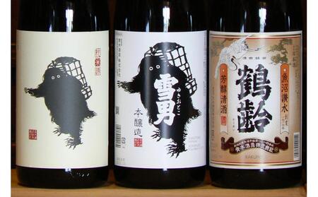 鶴齢1.8L×6本いろいろ飲み比べセット