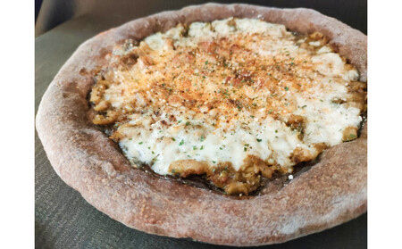 海藻繋ぎ黒にんく生地ピザ4枚セット