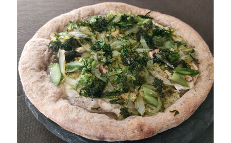 海藻繋ぎ黒ニンニクピザ/海藻ピザ４枚セット