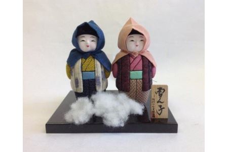 塩沢織木目込人形 雪ん子(小)