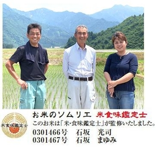 【頒布会】【いしざかさん家の】塩沢産従来コシヒカリ 特別栽培米 4.5kg×2入×12ヶ月