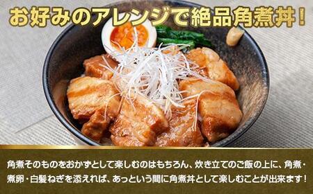 やわらか角煮 500g カット済み 角煮 豚 豚肉 冷凍 惣菜 簡単 調理 肉 おかず 味付き 野崎フーズ 新潟県 南魚沼市