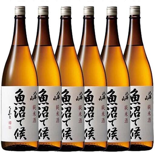 日本酒 八海山 純米酒 魚沼で候 1800ml×6本 新潟県魚沼地域限定 10,500円