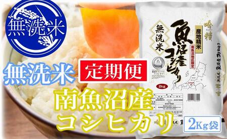 【令和7年産】【定期便4kg×12ヶ月】●吟精 無洗米●南魚沼産コシヒカリ【2025年10月上旬より順次発送予定】