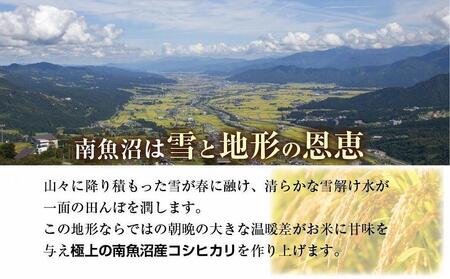 新潟県 南魚沼産 コシヒカリ 【従来品種】塩沢地区 お米 5kg 精米済み(お米の美味しい炊き方ガイド付き)