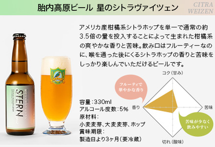胎内高原ビール24本飲み比べセット（4種各6本）
