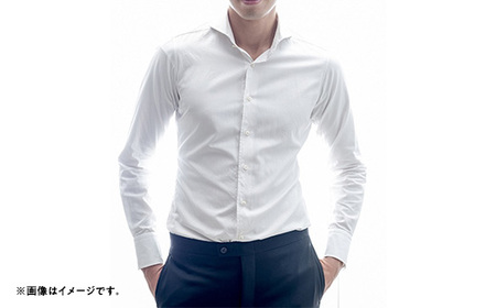 欧州系高級インポート生地オーダーワイシャツお仕立券（税込み価格22,000円相当の品）【花菱】