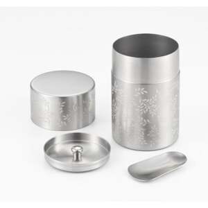 栗原はるみ　茶筒リーフ【1555572】