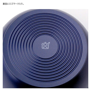 栗原はるみ 深型フライパン20cm(ネイビー)【ガス火専用】ワイヤーハンドル 新潟県 弥彦村_フライパン 深型 キッチン用品 調理器具 ワイヤーハンドル_【1122165】