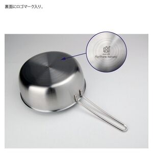 栗原はるみ IH対応 アルミクラッド雪平鍋 20cm メモリ付き 注ぎやすい 丈夫 新潟県 弥彦村_IH対応 軽量 ワイヤーハンドル 片手鍋 雪平鍋 キッチン用品 調理器具_【1357277】