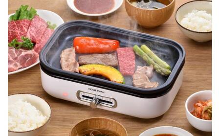 ソロホットプレートたこプレート、鍋付き キッチン用品 調理家電 たこ焼き 焼肉 小型鍋 一人用 一人鍋 卓上