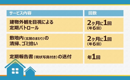 空き家見守りサービス・１年間（基本プランA）新潟県 出雲崎町 | 空き家 新潟県 出雲崎町