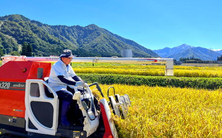 令和5年産【精米10kg/12回定期便】谷川連峰の清流で育った「福ちゃん米