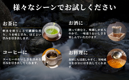 【12ヶ月定期便】雪椿の天然水 2L×6本