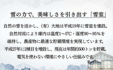 雪室熟成のじゃがいも 5kg | 津南町 じゃがいも