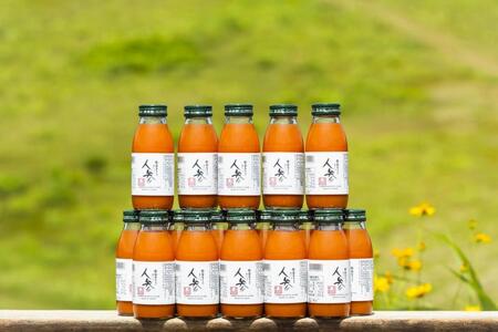 津南産 人参ジュース 200ml 20本セット |津南町 にんじんジュース