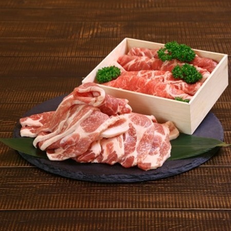 絶品もち豚!肩ロース (しゃぶしゃぶ用500g・焼肉用400g) 合計900gセット【配送不可地域：離島】【1644027】