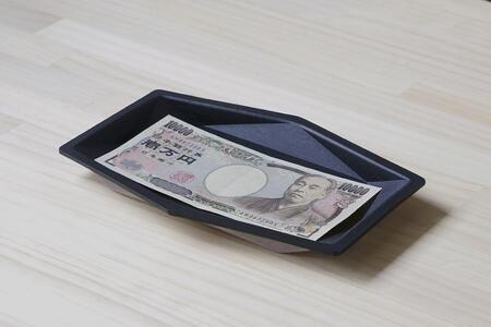 colm多角形レザートレイLサイズ　ピンク　独自立体成型製法　