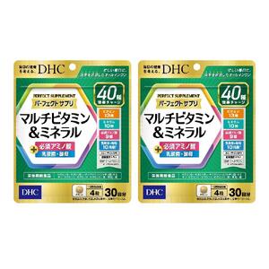 DHC パーフェクト サプリ マルチビタミン＆ミネラル 30日分×2個セット（60日分）