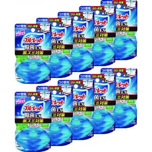 液体ブルーレットおくだけ除菌EX　スーパーミント　付替え用10個　詰め替え 詰替え 付け替え 付替え