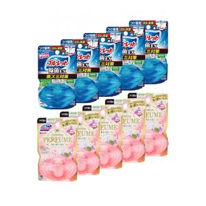 液体ブルーレットPremium PERFUME＆除菌EX　付替え用　各5個セット　詰め替え 詰替え 付け替え 付替え