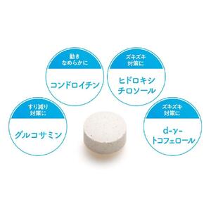 ワンちゃんの関節に！DHC 犬用 国産 きびきび散歩 《無添加》4個セット