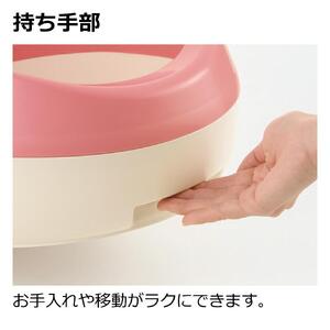 ラプレ ネコトイレ ハーフカバー【ダークグレー】