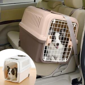 キャンピングキャリー Ｌ 【ダークブラウン】 犬 猫 ペット