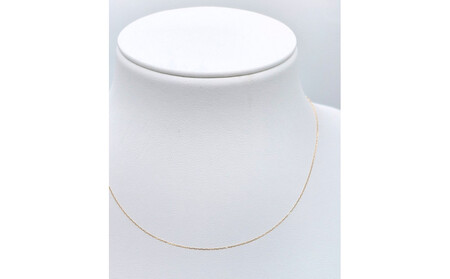 【18金イエローゴールドネックレス 小豆L0.17φ 45cm】 富山県 富山市 贈り物 おすすめ ギフト 人気 記念