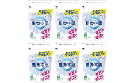 小林製薬「無香空間」詰替え×6