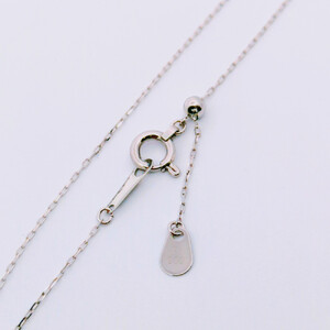 【プラチナネックレス Pt900 グリームカット長小豆0.3 50cm】富山県 富山市 贈り物 おすすめ ギフト 記念