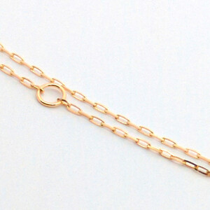 【18金イエローゴールドネックレス グリームカット長小豆0.2 40cm】 富山県 富山市 贈り物 おすすめ ギフト 人気 記念