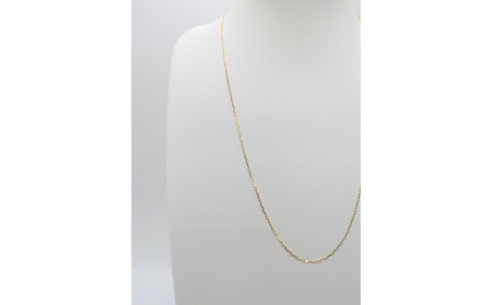 【18金イエローゴールドネックレス グリームカット長小豆0.4 60cm】富山県 富山市 贈り物 おすすめ ギフト 人気 記念