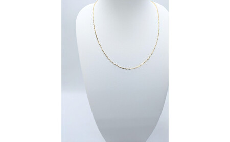 【18金イエローゴールドネックレス グリームカット長小豆0.6 50cm】富山県 富山市 贈り物 おすすめ ギフト 人気 記念