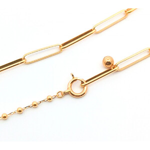 【18金イエローゴールドネックレス アンサンブルチェーン 40cm】富山県 富山市 贈り物 おすすめ ギフト 記念