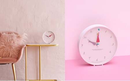 Herstory / MU23-12 B butterfly 壁掛け時計 時計 Lemnos レムノス インテリア 民芸品 工芸品 工芸 伝統技術 壁掛け  FAD-1325