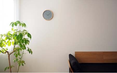 Campagne couleur / PC24-03 BL 壁掛け時計 時計 Lemnos レムノス インテリア 民芸品 工芸品 工芸 伝統技術 壁掛け  FAD-1330