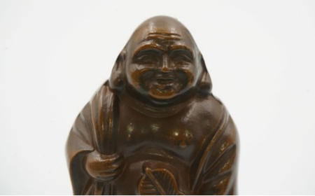 【高岡銅器】開運招福　布袋尊 インテリア 置物 伝統工芸品 職人 手作り 富山県 高岡 FAD-1399