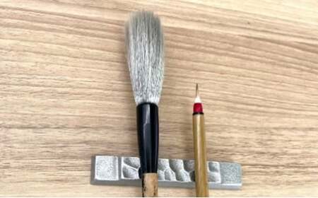 【高岡銅器】カトラリーレスト重岩　黒・銀 セット 箸置き 伝統工芸品 職人 手作り セット 富山県 高岡 FAD-1407