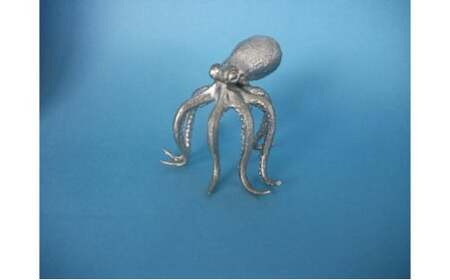 ［高岡銅器］オクトパス 錫製品 動物 卓上 雑貨 プレゼント ギフト 日本製 FAD-1458