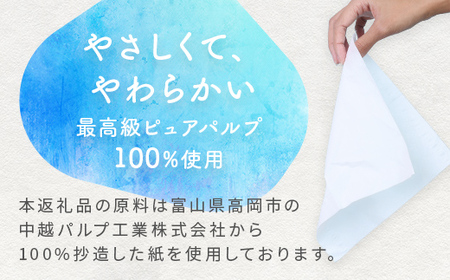 ボックスティッシュ 30箱& トイレットペーパー 48ロール セット エンリッチ 日用品 消耗品 備蓄 FAD-1798