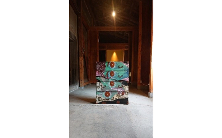 黒漆箪笥 Designed By 畦地拓海 たんす タンス 完成品 再生家具 おしゃれ アンティーク 富山県高岡市 ふるさと納税サイト ふるなび