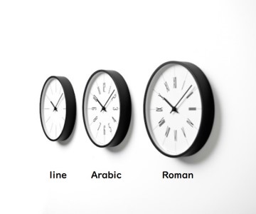 時計台の時計［電波時計］/Arabic（KK17-13A） Lemnos  レムノス 時計
